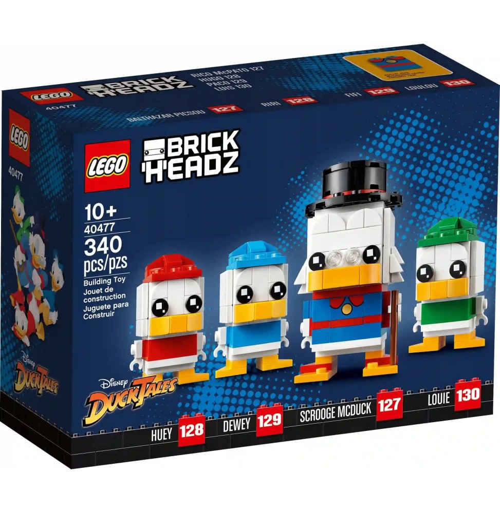 LEGO BrickHeadz 40477 Scrooge McDuck și Rațuștele