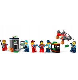 LEGO City Jaf la bancă 60317 - 915 piese