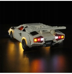 LED Lighting for LEGO Countach 5000