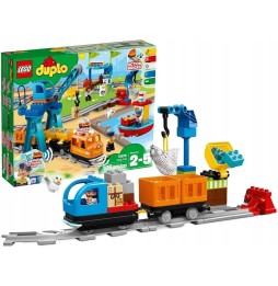 LEGO Duplo 10875 Pociąg towarowy i Pudełko Deluxe