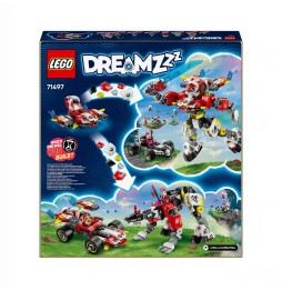 LEGO DREAMZzz Mecha Tigru Cooper și hot rod Zero