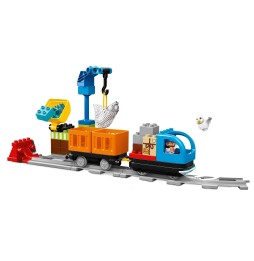 LEGO Duplo 10875 Tren de marfă și Cutie Deluxe