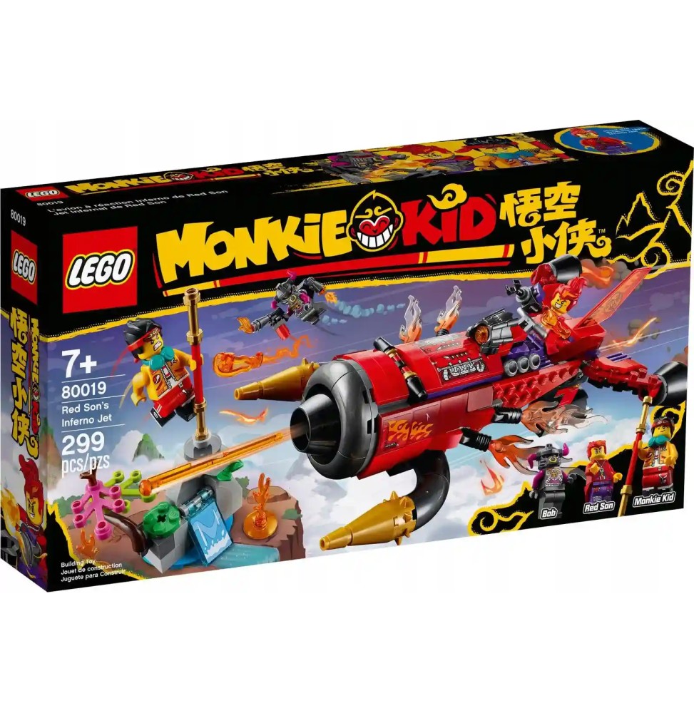 Lego Monkie Kid 80019 Piekielny Odrzutowiec