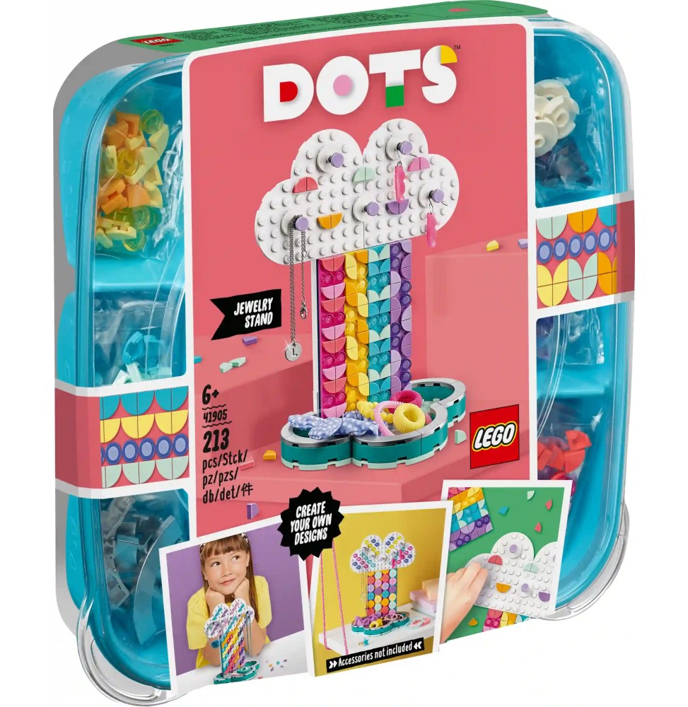 LEGO 41905 DOTS Rainbow Jewelry Stand