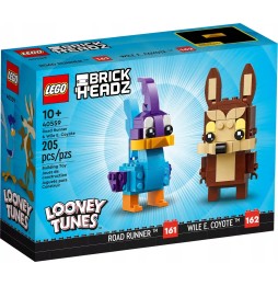 LEGO BrickHeadz Struś Pędziwiatr i Kojot 40559