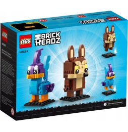 LEGO BrickHeadz Struś Pędziwiatr i Kojot 40559