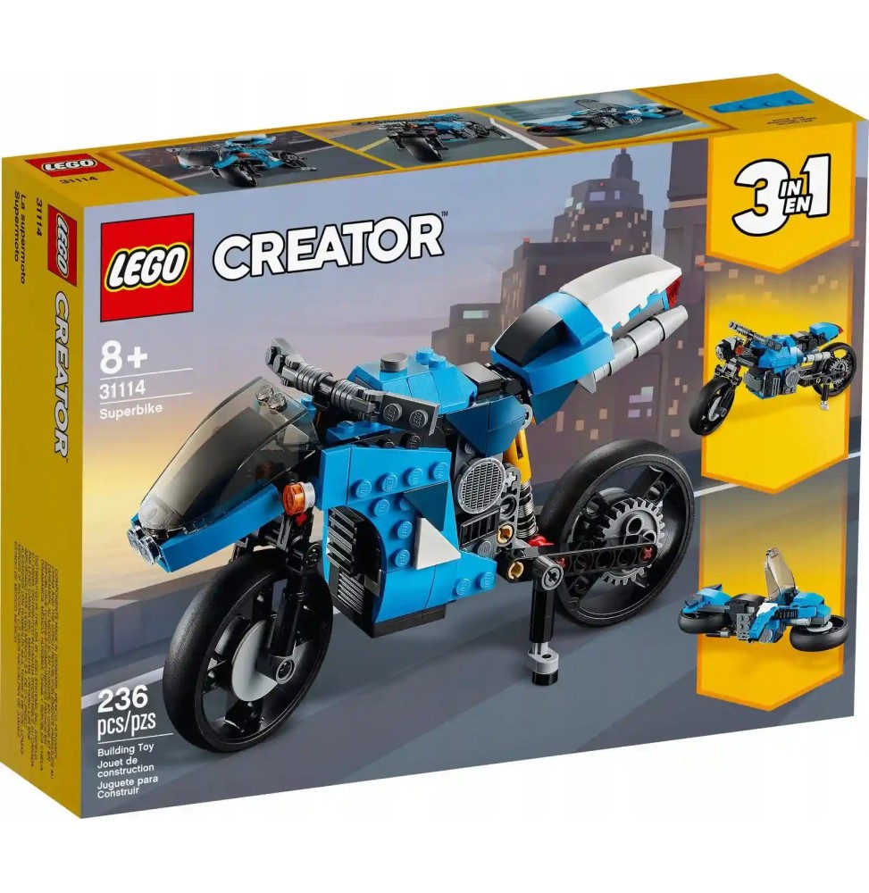 Klocki LEGO Creator Supermotociclul 31114