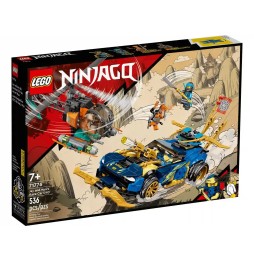 LEGO 71776 Ninjago - Mașina lui Jaya și Nya