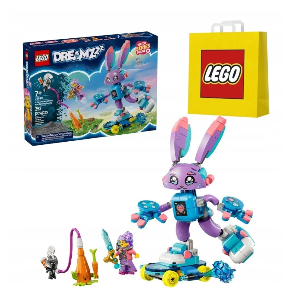 LEGO Dreamz Zzz 71490 Izzie și Bunchu Gamer