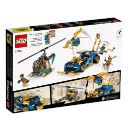 LEGO 71776 Ninjago - Mașina lui Jaya și Nya