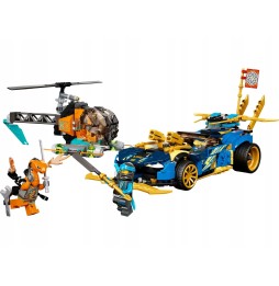 LEGO 71776 Ninjago - Mașina lui Jaya și Nya