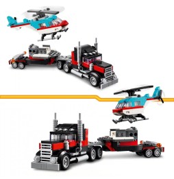 LEGO Duplo Camion și elicopter 3 în 1