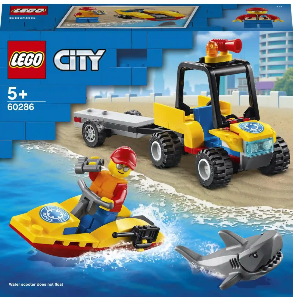 LEGO City 60286 Beach Rescue Quad