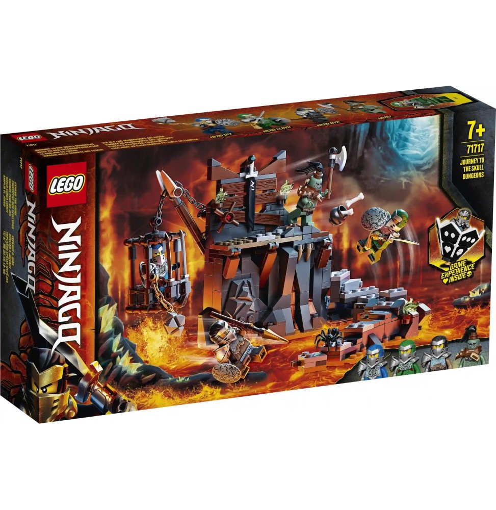 LEGO Ninjago 71717 Journey to Skull Dungeons