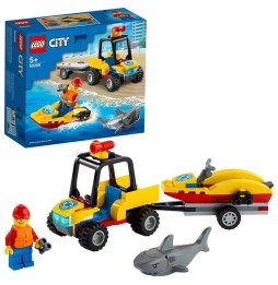 LEGO City 60286 ATV salvare pe plajă