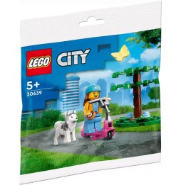 LEGO City Îngrijire pentru câini și trotinetă 30639