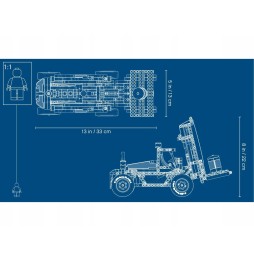 LEGO Technic 42079 Forklift 2in1