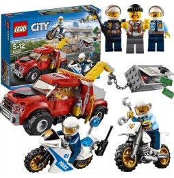 LEGO City Escortă Polițienească cu motoare