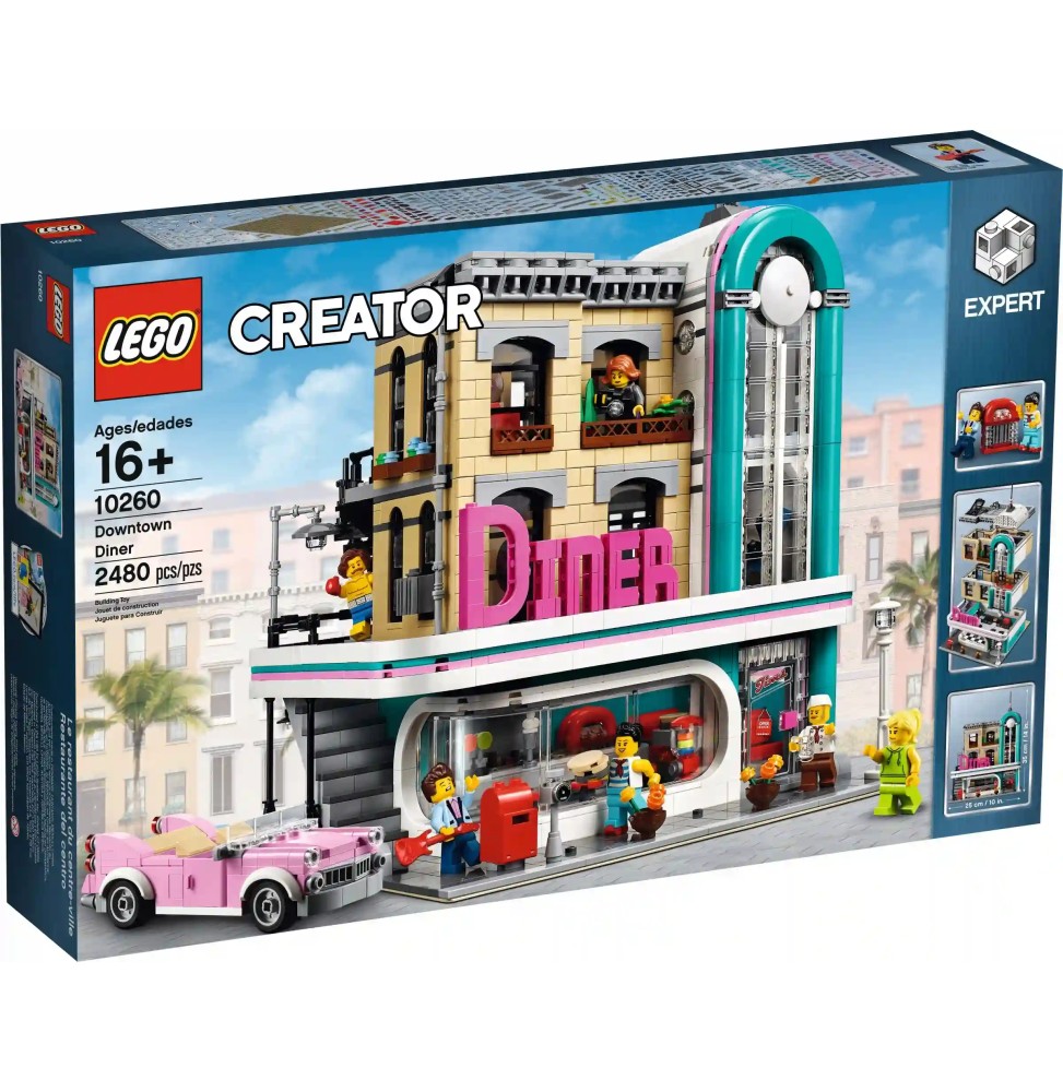 LEGO 10260 Bistro în Centrul Orașului - Creator Expert