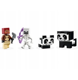 LEGO Minecraft 21245 Rezervația panda