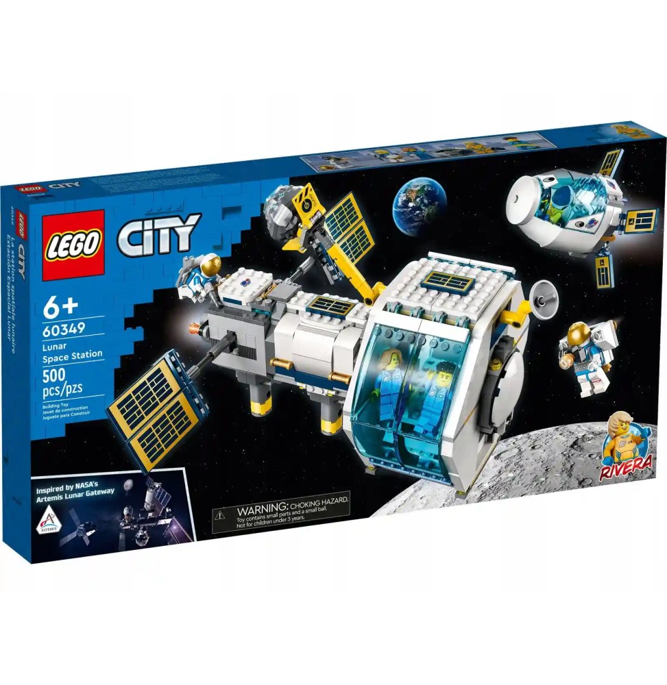 LEGO 60349 Lunar Space Station Set