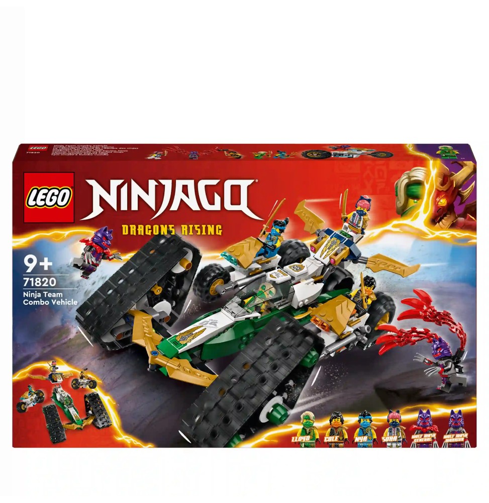 LEGO Ninjago vehicul ninja 4 în 1 71820