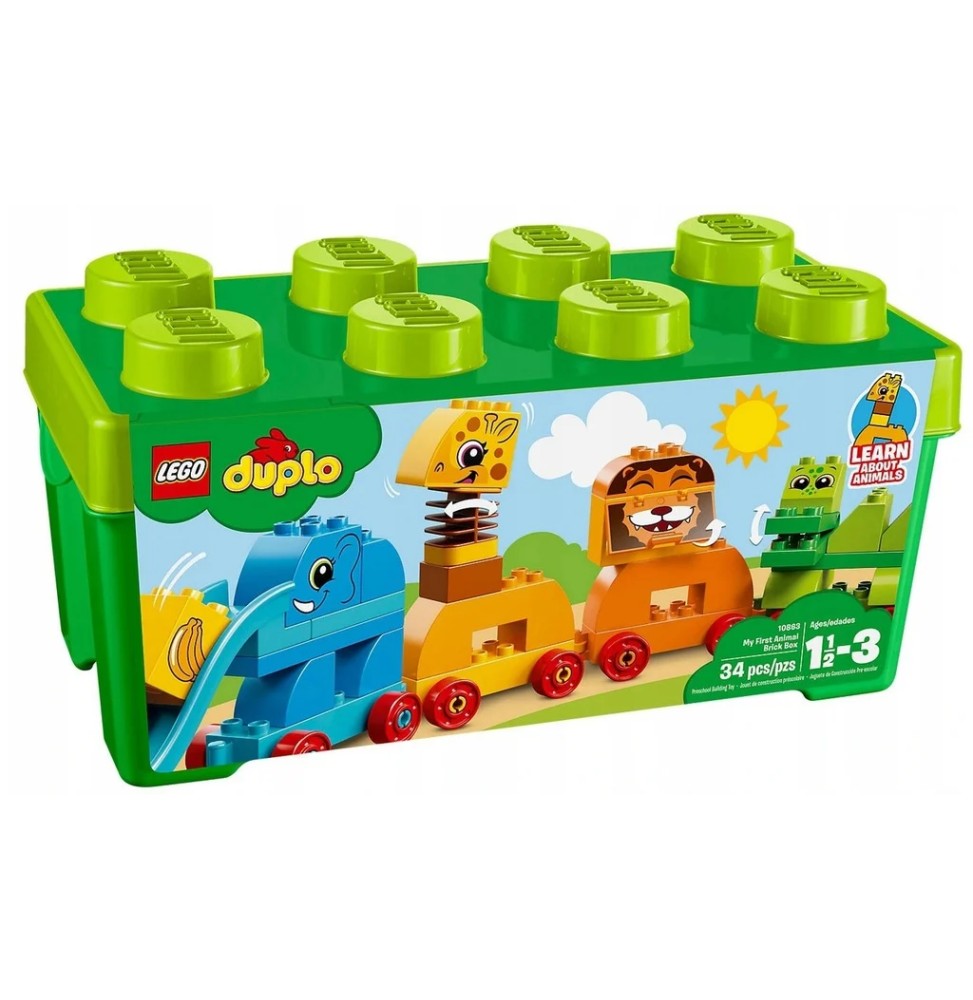 LEGO DUPLO 10863 Pociąg ze zwierzątkami