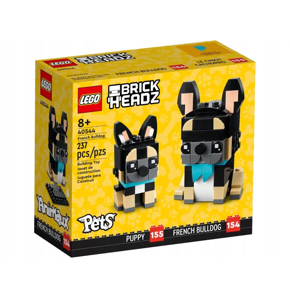 Cărămizi LEGO BrickHeadz Bulldog francez 40544