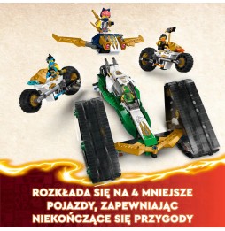 LEGO Ninjago vehicul ninja 4 în 1 71820