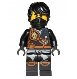 Figurina LEGO Ninjago Cole Robă de Junglă njo202