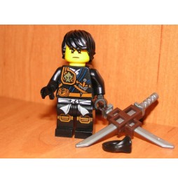 Figurina LEGO Ninjago Cole Robă de Junglă njo202