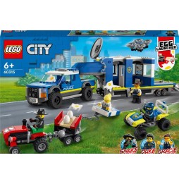 Lego City 60315 Mobilne centrum dowodzenia policji