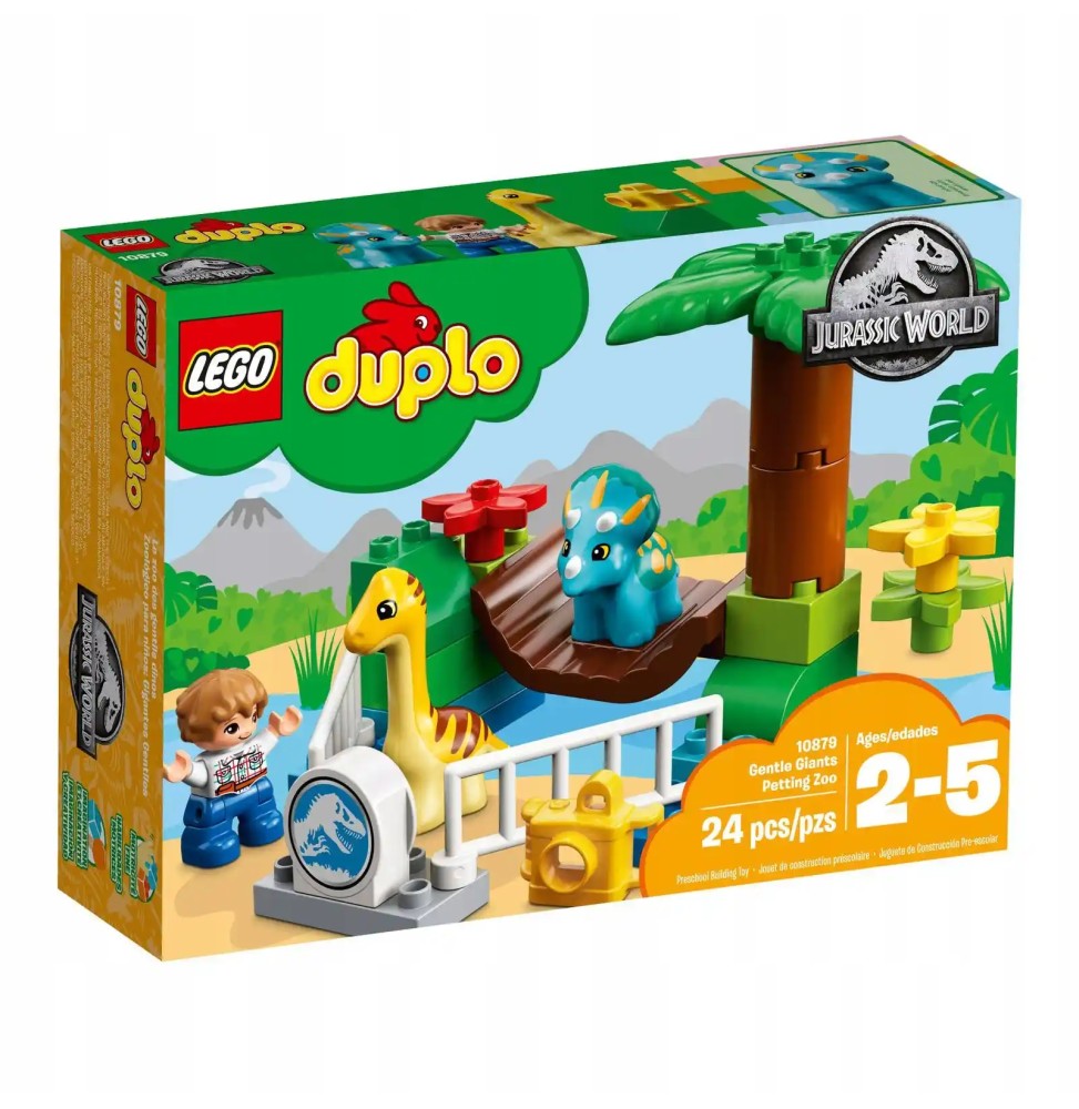 LEGO Duplo Jurassic World: Minizoo Łagodne Olbrzymy