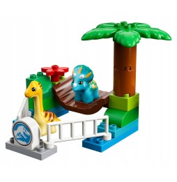 LEGO Duplo Jurassic World: Minizoo Łagodne Olbrzymy