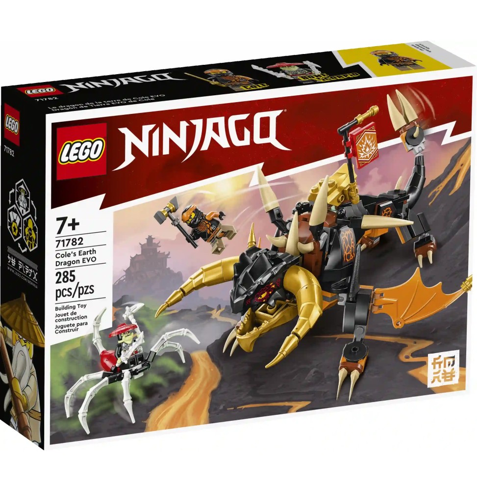 LEGO Ninjago Dragonul Pământului Cole EVO 71782