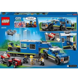 Lego City 60315 Mobilne centrum dowodzenia policji