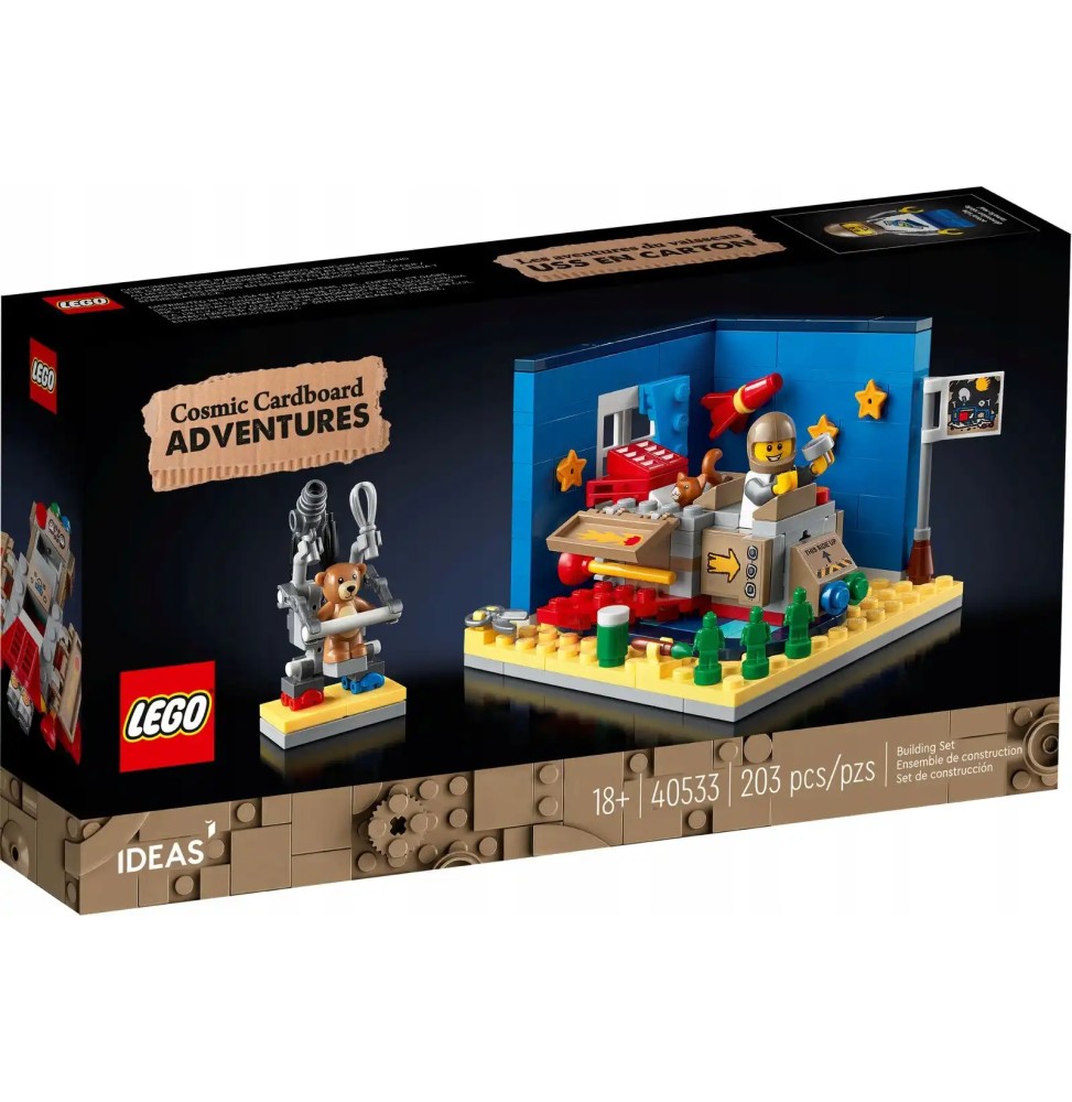 LEGO 40533 Przygody statku USS Cardboard