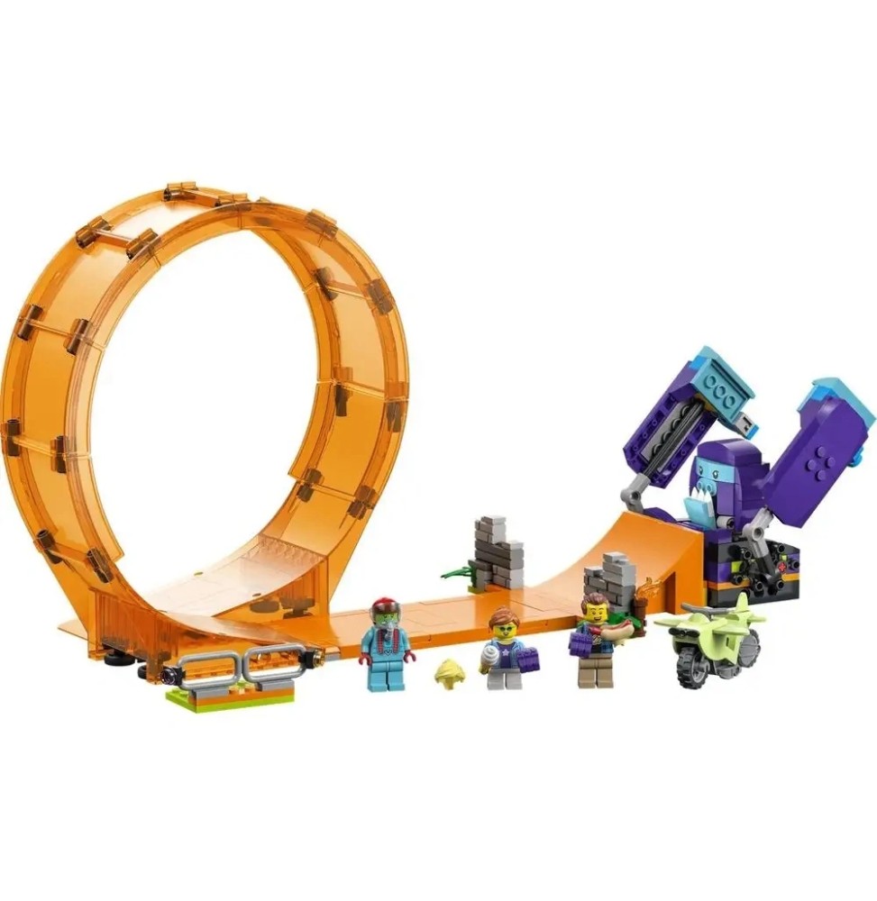 LEGO City Stunt Loop and Chimpanzee Demolition