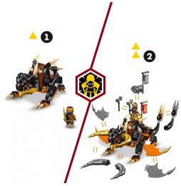 LEGO Ninjago Dragonul Pământului Cole EVO 71782