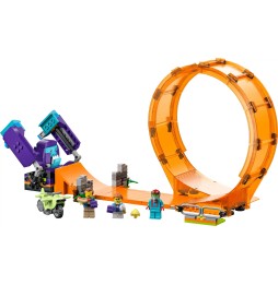 LEGO City Stunt Loop and Chimpanzee Demolition