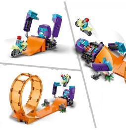 LEGO City Stunt Loop and Chimpanzee Demolition