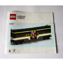 LEGO 60337 Wagon pasażerski z minifigurką