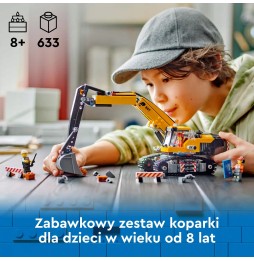 LEGO City żółta koparka 60420