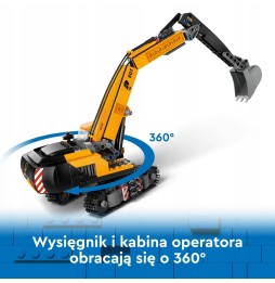 LEGO City excavator galben 60420