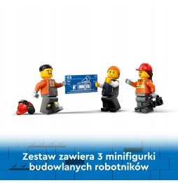 LEGO City żółta koparka 60420