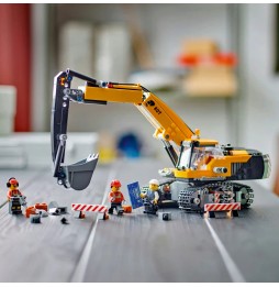 LEGO City excavator galben 60420