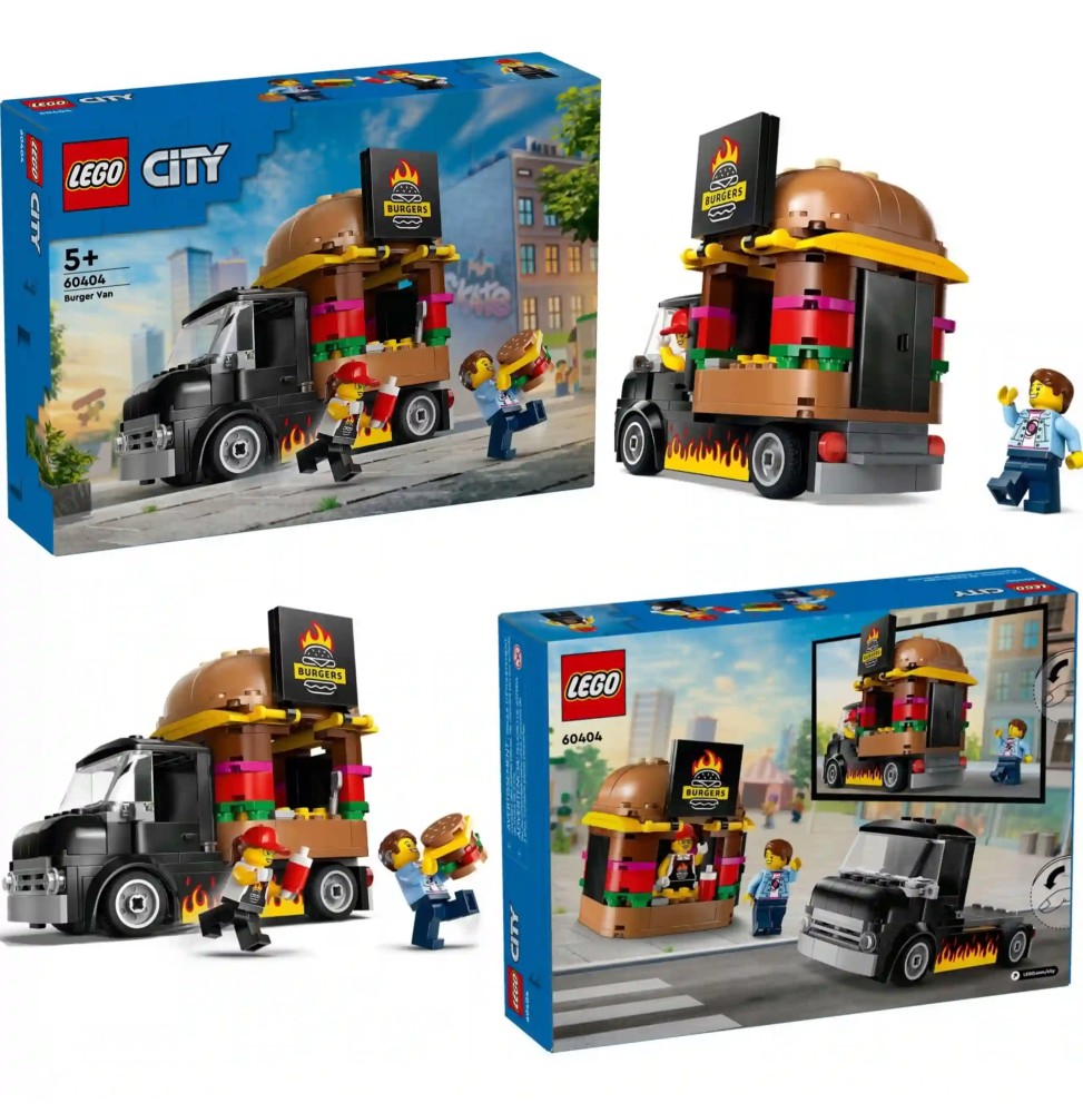 LEGO City 60404 Ciężarówka z burgerami