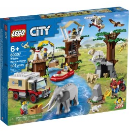 LEGO City Obóz ratowników dzikich zwierząt 60307