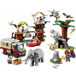 LEGO City Obóz ratowników dzikich zwierząt 60307