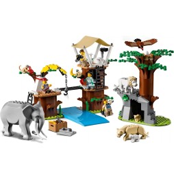 LEGO City Obóz ratowników dzikich zwierząt 60307